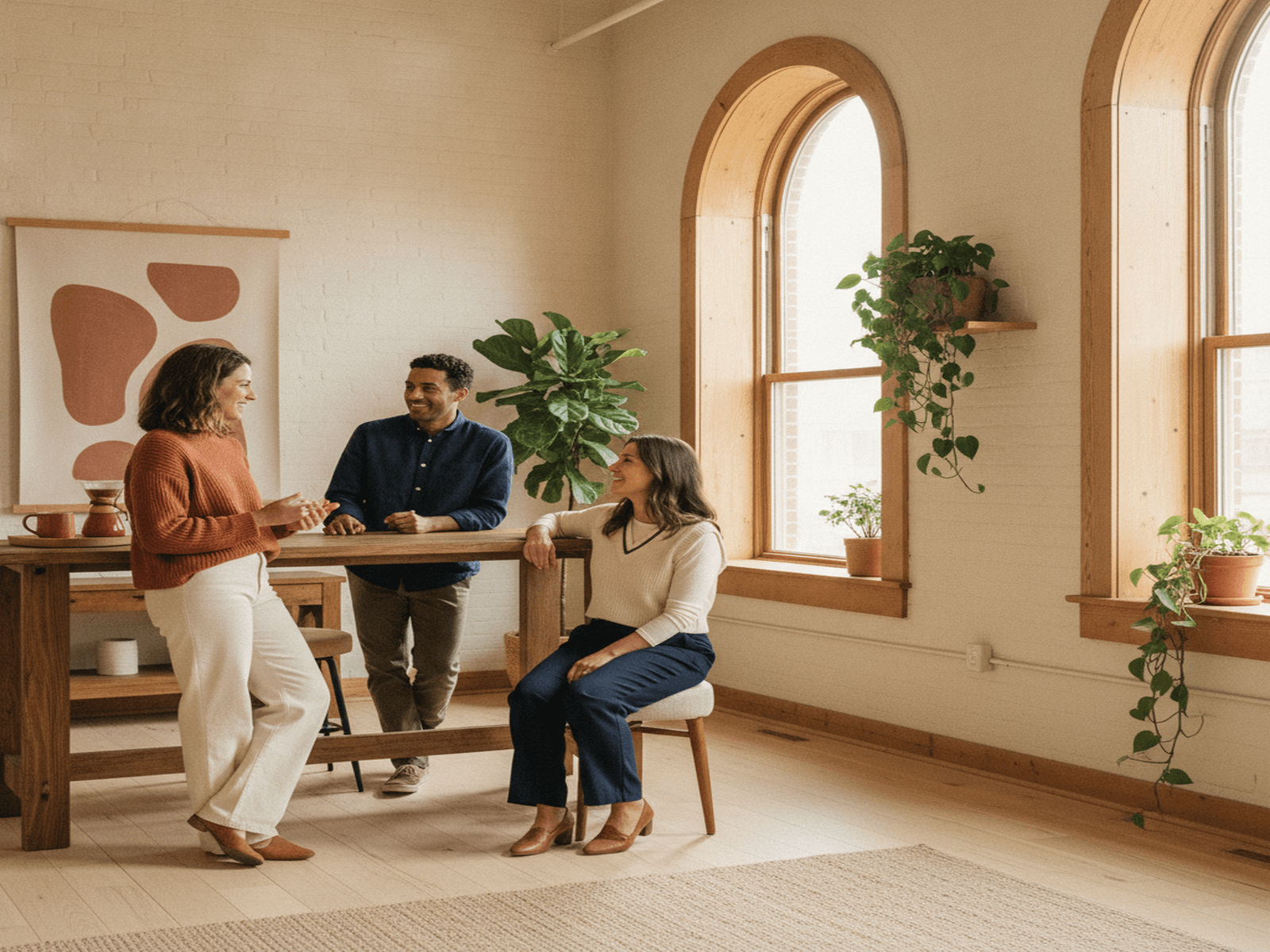 The BusinessGrowthAssistant team reviewing placements and growth ops systems