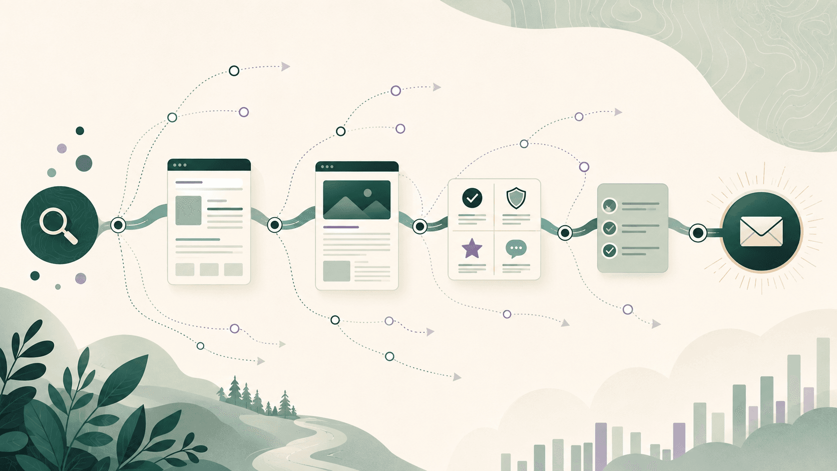 Organic Conversion Observability for Lean Marketing Teams research illustration