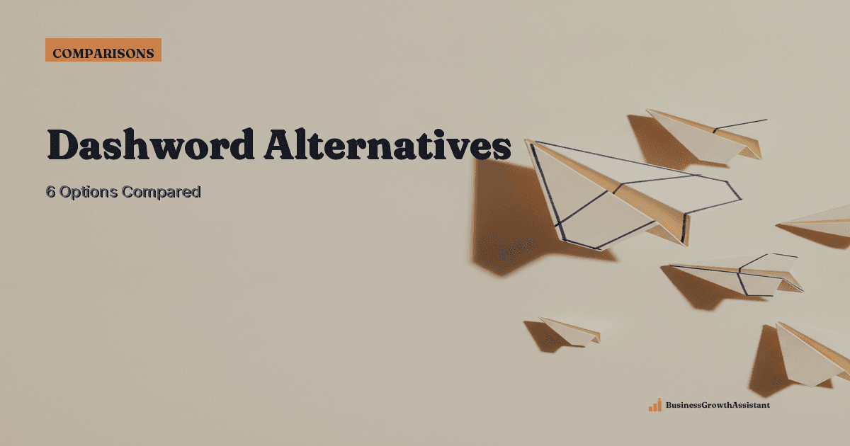 Dashword Alternatives: 6 Options Compared for 2026