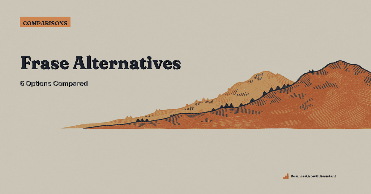 Frase Alternatives: 6 Options Compared for 2026