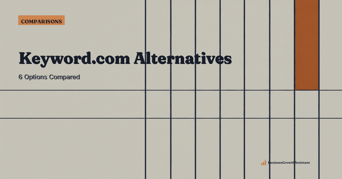 Comparison guide to Keyword.com alternatives for content and SEO teams