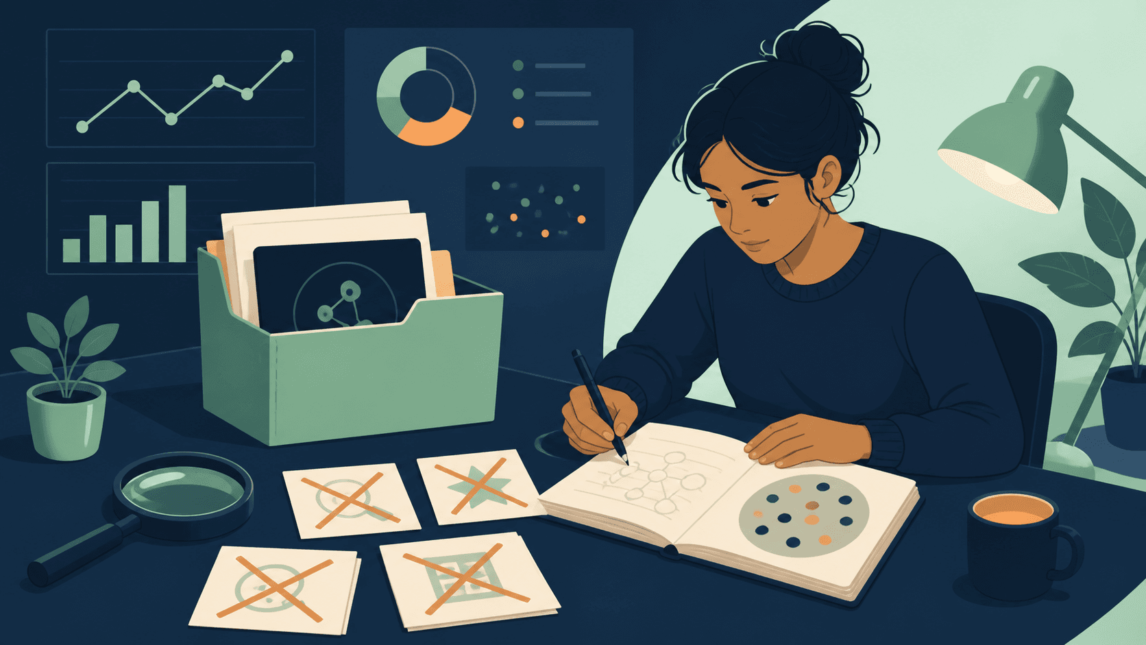 What Does a Defensible Negative Result Look Like in SEO Content Research? research illustration