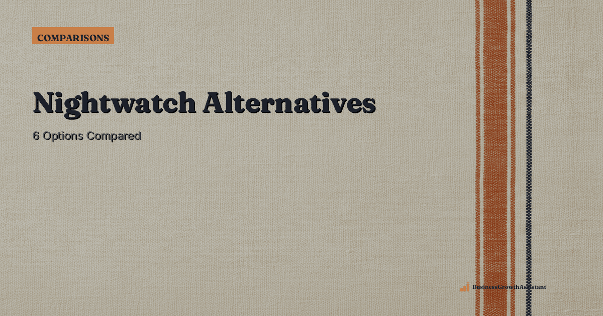 Comparison guide to Nightwatch alternatives for content and SEO teams