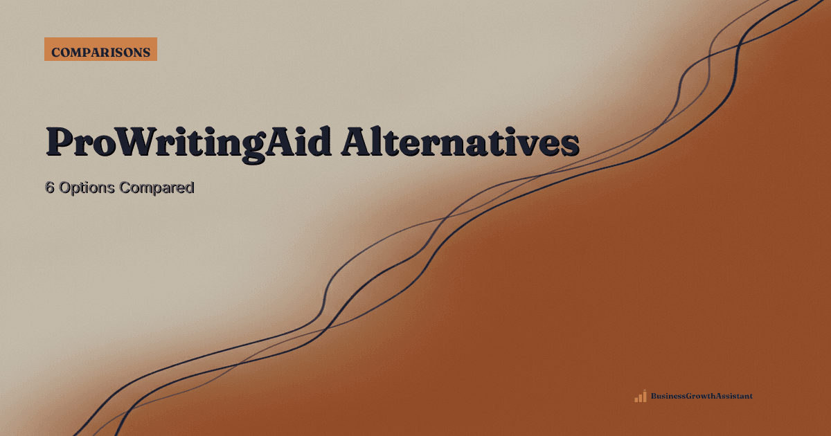 Comparison guide to ProWritingAid alternatives for content and SEO teams