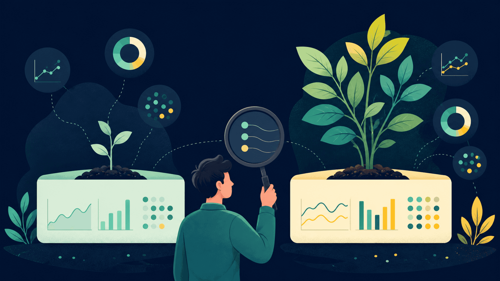 How Should Small Teams Compare Search Visibility Signals Across New and Established Pages? research illustration