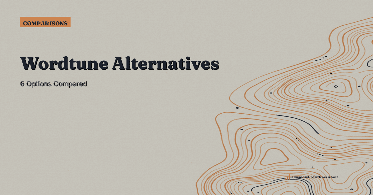 Comparison guide to Wordtune alternatives for content and SEO teams