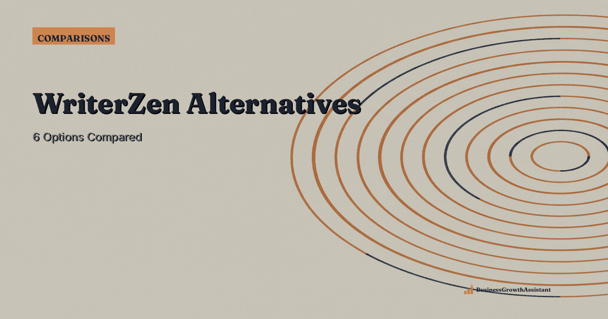 Comparison guide to WriterZen alternatives for content and SEO teams
