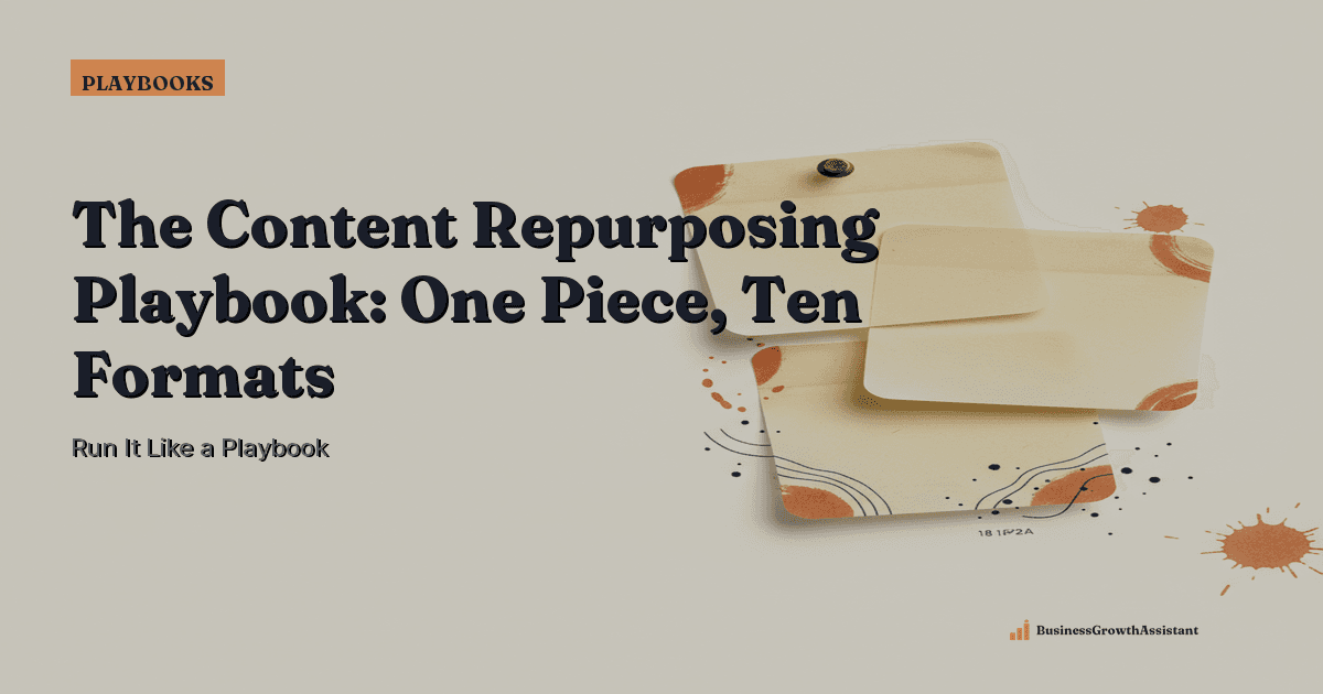 Content Repurposing: A 2026 Research Brief for Small Teams research illustration