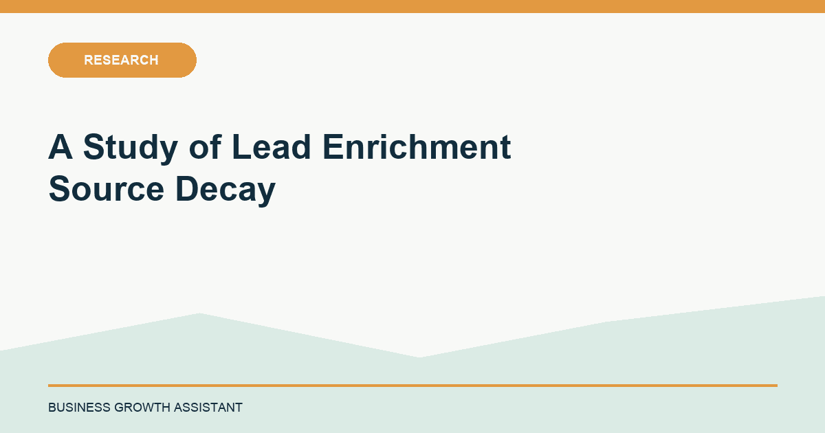 A Study of Lead Enrichment Source Decay research illustration