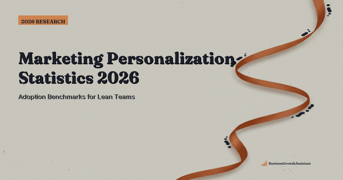 Marketing Personalization Statistics 2026: Adoption Benchmarks research illustration