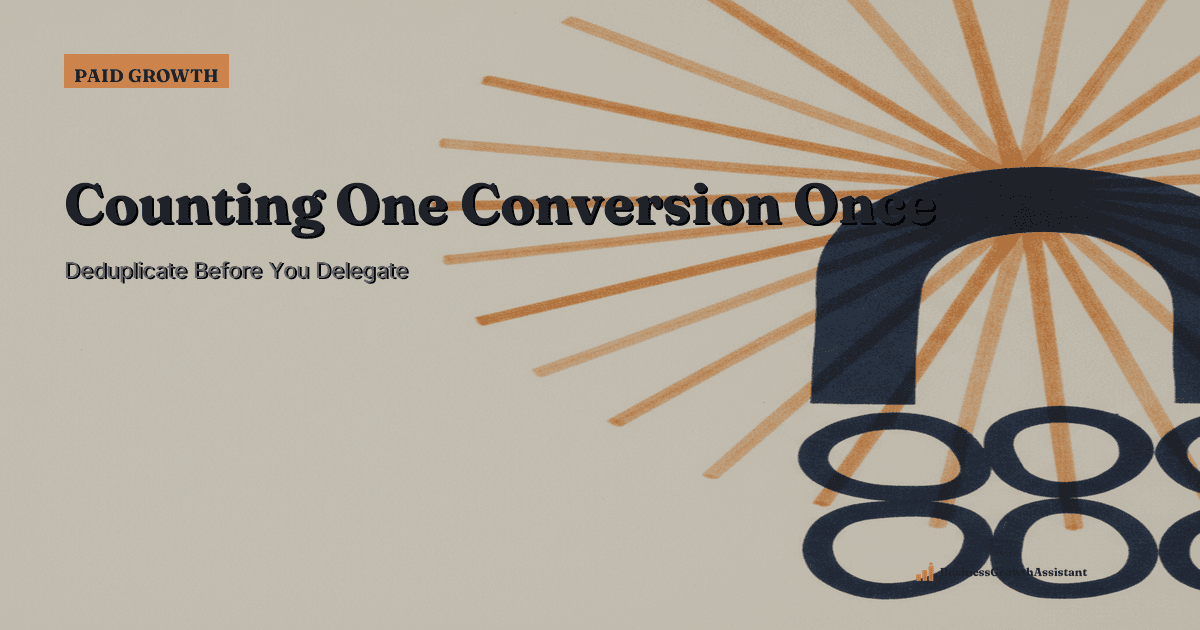 Event Deduplication for the Meta Conversions API Before Delegating Paid Media research illustration