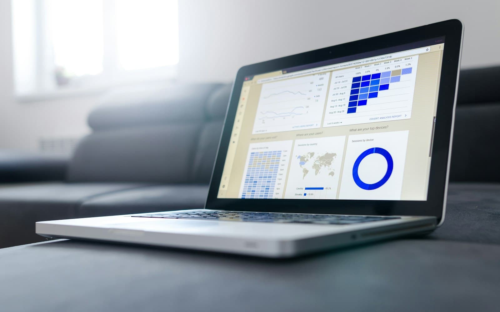 Paid advertising operations dashboard showing daily campaign monitoring and performance reporting