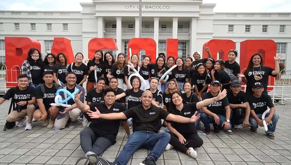 The Stealth Agents team in Bacolod